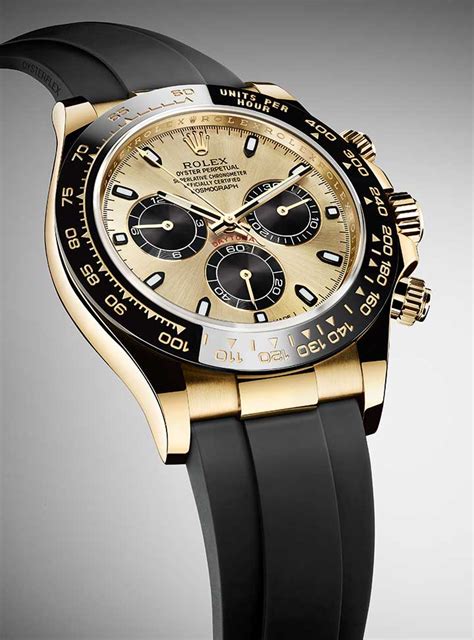 rolex cosmograph daytona oyster gold black